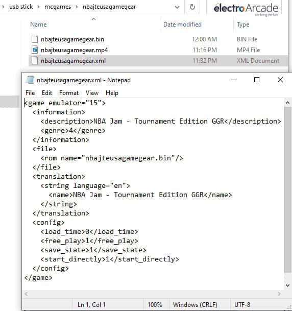 mcgames per game folder