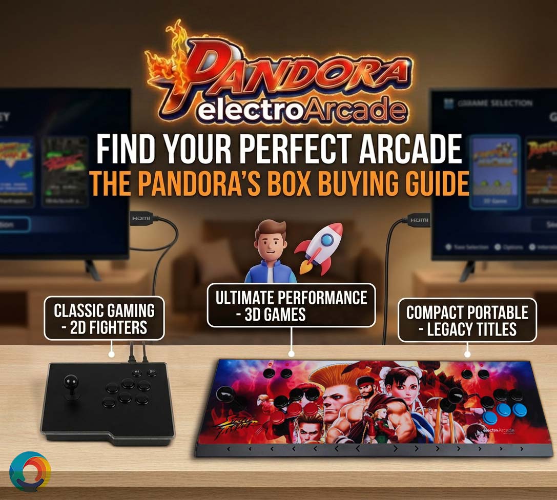 Pandora's Box Arcade Buying Guide: How Versions Compare and What to Look for in an Arcade Console 1 pandoras box arcade buying guide