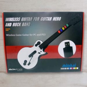 Home 44 Wireless Guitar Controller for Guitar Hero and Rock Band with USB receiver.